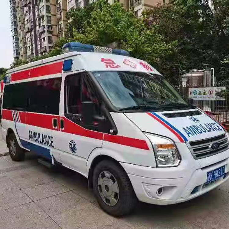 东台长途救护车护送病人返乡